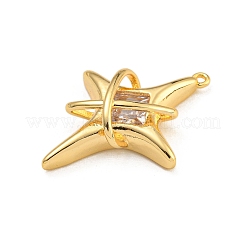 Стойки обшивки латунь микро проложить Циркон подвеску&nbsp;KK-U035-07G-02