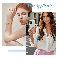 400шт акриловые европейские бусины MACR-DC0001-16