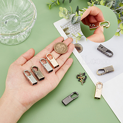 8 комплект 4-х цветных цинковых сплавов фурнитура сумка замок аксессуары FIND-WR0004-70