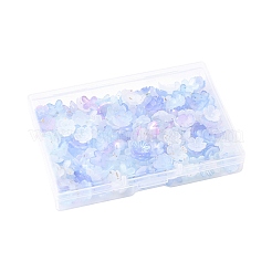 Акриловые колпачки для бусин с металлическим плетением OACR-FS0002-49A