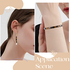 2 нити натуральных бусин тигрового глаза&nbsp;G-PA0001-73