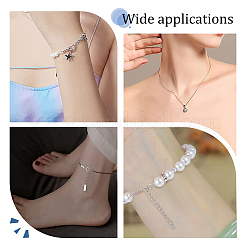 20 шт. 925 пружинные кольцевые застежки из стерлингового серебра STER-BBC0001-47