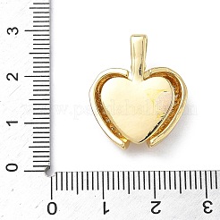 Латунные микропаве кубические цирконии открывающиеся подвески&nbsp;KK-Z143-04G-05