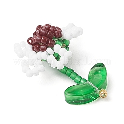 Подвески из стеклянных бусин&nbsp;PALLOY-MZ00875-04