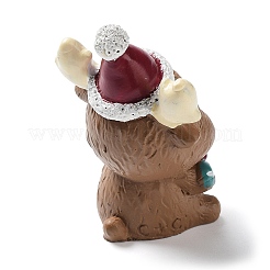 Рождественские животные скульптура из смолы орнамент&nbsp;RESI-K025-01C