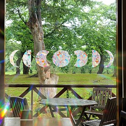 Водонепроницаемая электростатическая наклейка на окно из ПВХ PW-WG8F24A-01