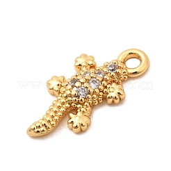 Латунные микро проложить кубического циркония подвески&nbsp;KK-C117-10G