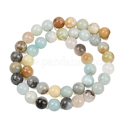 Натуральный цветок амазонитовые бусины пряди&nbsp;G-F415-8mm