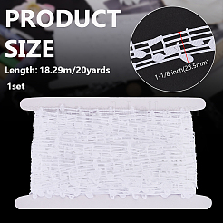 20 ярд полиэстеровой кружевной отделки с музыкальными нотами&nbsp;OCOR-FG0002-83C