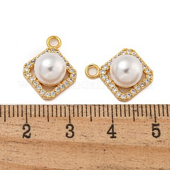 Латунные микро проложить кубического циркония подвески&nbsp;KK-U036-09G