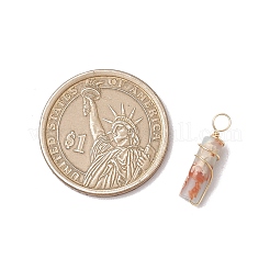 Подвески из окрашенной синтетической императорской колонны из медной проволоки&nbsp;PALLOY-JF03491