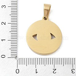 Ионное покрытие (ip) 304 нержавеющая сталь эмаль стразы подвески STAS-Q325-03C-G