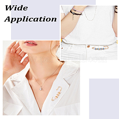 10 шт. 5-х цветные булавки для килта со стеклянными бусинами родель&nbsp;JEWB-LP0001-02