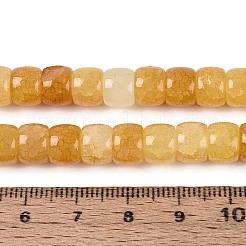 Выпечки нарисованные потрескивание стеклянные бусины пряди&nbsp;DGLA-N019-02A-01