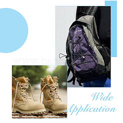 10.94 ярд 1 комплекта круглых полиэстеровых эластичных шнуров OCOR-NB0001-96A