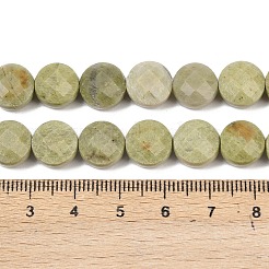 Бусы из натурального алашанского агата G-F812-B02-02