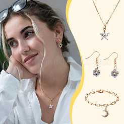 42 шт. 7 стиля подвески из цинкового сплава со стразами&nbsp;FIND-GA0007-92