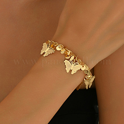 Железные браслеты с подвесками в виде бабочек в стиле бохо&nbsp;EN8355