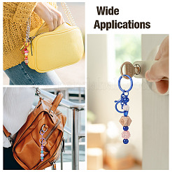 5 шт. брелок из сплава и латуни с бусинами для изготовления ювелирных изделий своими руками&nbsp;DIY-SW0001-15B