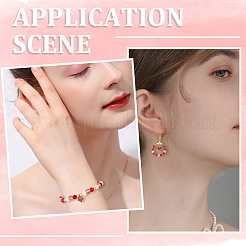 Латунные подвески из кубического циркония&nbsp;ZIRC-BBC0003-05