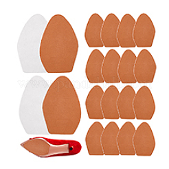 20 шт. 2 стиля противоскользящие накладки на обувь из замши&nbsp;AJEW-PH0007-56A