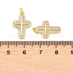 Латунные микро проложить кубического циркония подвески&nbsp;KK-C162-074G