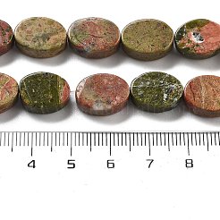 Природные Unakite бисер нитей G-P559-B21-01