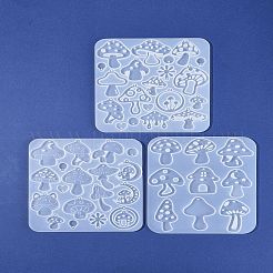 3шт 3 Молды для пасхальных подвесок своими руками&nbsp;AJEW-FS0001-36