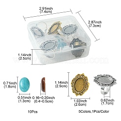 Набор для изготовления регулируемых колец своими руками&nbsp;DIY-FS0005-49