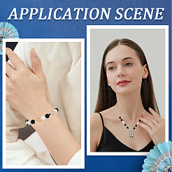 3 цвет прозрачные и непрозрачные акриловые бусины MACR-SC0001-77B