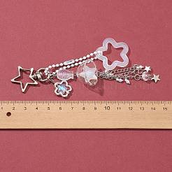 Брелки с подвесками из акрила и стекла KEYC-FZ00002