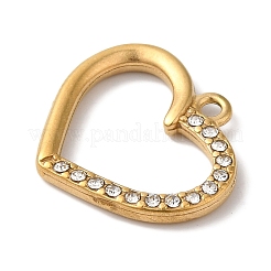 Подвески из нержавеющей стали 304 со стразами&nbsp;STAS-L081-003G