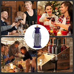 Бархатные мешочки для упаковки бутылок вина&nbsp;ABAG-WH20013-11H