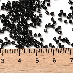 Непрозрачные цветные стеклянные бусины SEED-S042-09B-02