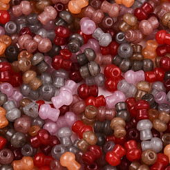 Непрозрачные стеклянные бусы SEED-N007-23B