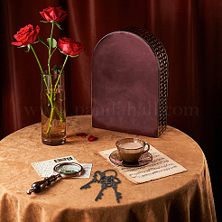 1 шт. старинные деревенские чугунные ключи замок подвесные украшения&nbsp;HJEW-SP0001-25