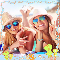 7шт набор браслетов из ракушек каури из нескольких нитей BJEW-SC0001-50