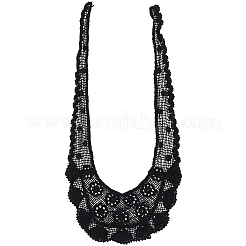 Полиэстеровый трикотажный треугольный платок AJEW-WH20072-69C