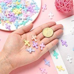 Непрозрачные акриловые подвески MACR-CJ0001-39