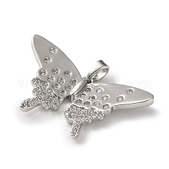 Латунные микро проложить кубического циркония подвески KK-P320-03B-P