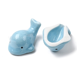 Фарфоровые украшения для выставки дельфинов&nbsp;DJEW-G048-02A-02