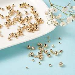 Латунь круглый шарики прокладки&nbsp;KK-CD0001-08G-NR