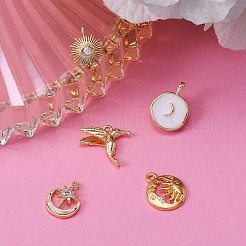 10шт 5 латунные подвески KK-SZ0001-59G