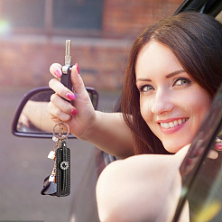 Кожа PU подвесные украшения AJEW-WH0270-193D