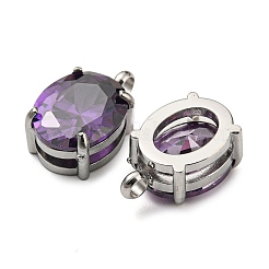 Подвески из нержавеющей стали 304 с микропаве из кубического циркония&nbsp;STAS-L022-160P