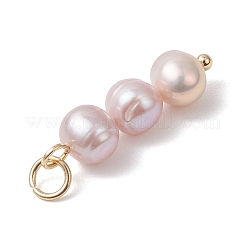 Подвески из натурального жемчуга в форме картофеля&nbsp;PALLOY-JF04849