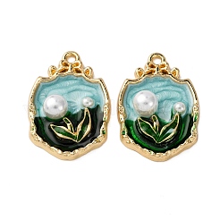 Подвески из эмалевого сплава легкого золота ENAM-B028-04KCG