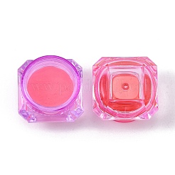 Органайзер из клеевой глины в форме ромба с клеем из глины&nbsp;LS-DIY-WH0167-46