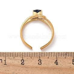 Кольца-манжеты из нержавеющей стали 304 с паве из кубического циркония для женщин&nbsp;RJEW-H246-02G-02