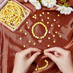 Выпечка роспись стекла круглый шарик нити&nbsp;DGLA-AR0001-02